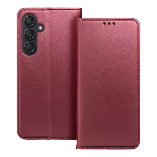 SMART MAGNETO Kinyitható tok iPhone 15 - Rózsaszin