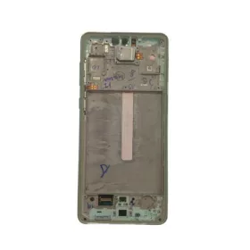   Gyári OEM LCD kijelző - Menta/Zöld- Samsung Galaxy A73 5G 2022 - SM-A736