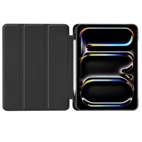 Tech-Protect Pencil tartóval - Fekete - iPad Pro 11" (2024)