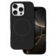 Magsafe Slim Szilikon tok iPhone 13 Pro Max - Fekete
