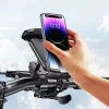 Yesido – Kerékpáros telefontartó (C249) – 360°-os forgatás, egyérintéses stabil rögzítés – Fekete