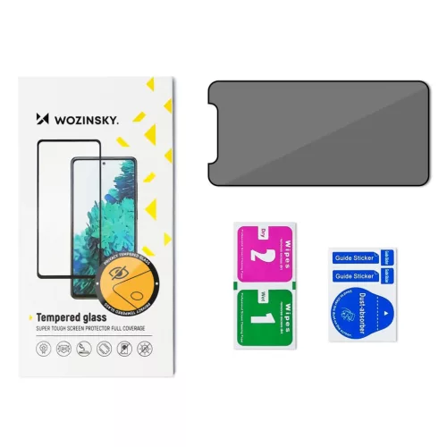 Wozinsky Privacy Glass edzett üveg antispy szűrővel Samsung Galaxy S25 Plus Üvegfólia