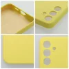 SILICONE 2mm vastag tok Samsung A16 - Sárga