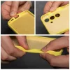 SILICONE 2mm vastag tok Samsung A16 - Sárga