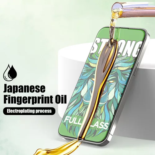 iPhone 17 Pro, Edzett üveg, Szuper erős ütés- és törésálló, ujjlenyomat-mentes, teljes kijelzős védelem - Fekete - Lito - D+ Max Strong 