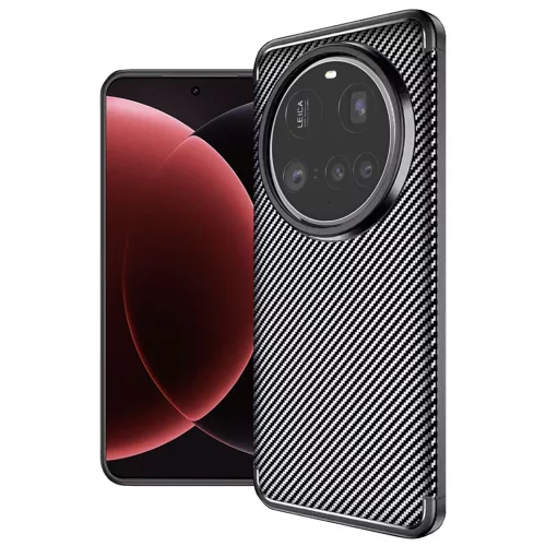 Techsuit - CarbonFiber - Xiaomi 15 Ultra - Fekete