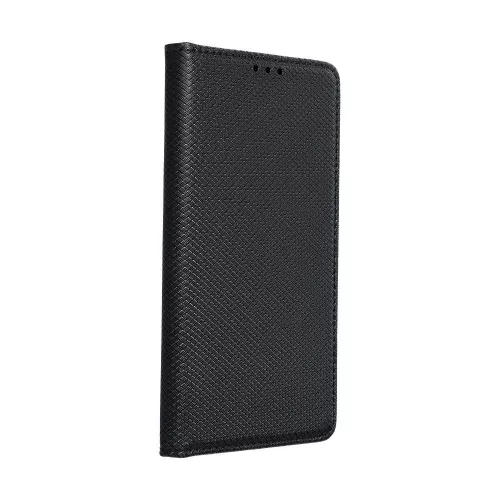 Honor X6a, Kinyitható kártyatartós tok állványfunkcióval - Fekete - SMART CASE