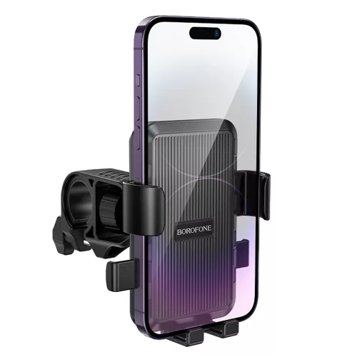 Borofone – Kerékpár/Motor telefontartó Knight (BH137) - Fekete