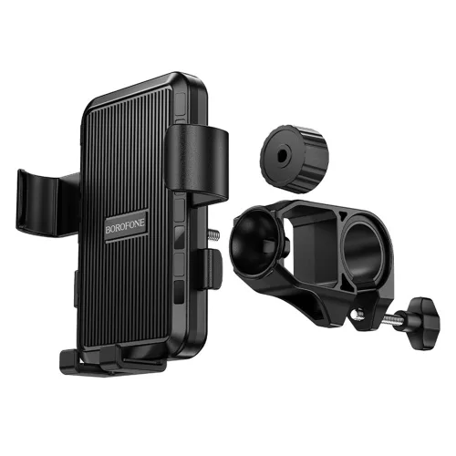 Borofone – Kerékpár/Motor telefontartó Knight (BH137) - Fekete