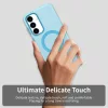 Samsung Galaxy S25 FE, Ütésálló MagSafe tok, megemelt szélekkel - Kék - Techsuit - CandyCase