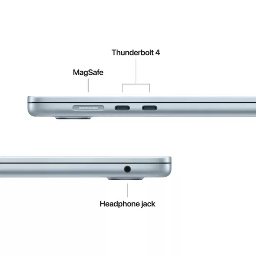 Macbook Air M4 16/256GB 15" Laptop Sky Blue - Használt, Kiváló - 2 Év Garancia