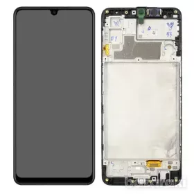   Gyári OEM LCD kijelző - Fekete - Samsung Galaxy M22/F22 2021 - SM-M225/E225