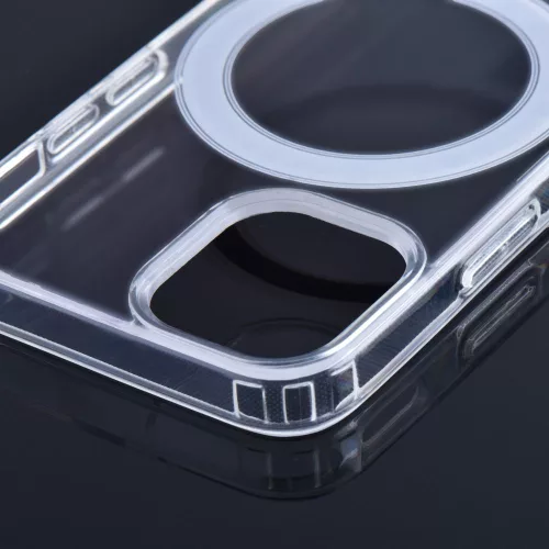 iPhone 17, Átlátszó MagSafe kompatibilis, Ütésálló tok kameravédelemmel