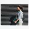 iPad 10.9" (2022 / 10. gen.) / iPad 11" (2025 / 11. gen.) Elegáns szövetborításos tok - Zöld - Tech-Protect SC Pen Canvas