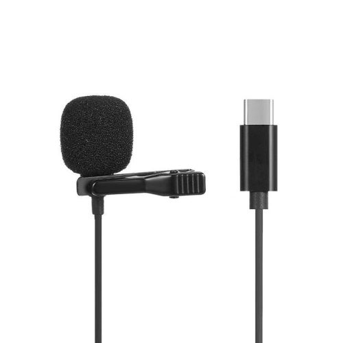 Lavalier Csiptetős Mikrofon USB-C