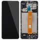 Gyári OEM LCD kijelző - Fekete - Samsung Galaxy M12 2021 - SM-M127