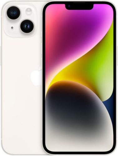 iPhone 14 128GB Fehér - 100% Akku - Használt, Független  Kiváló - 1 Év Garancia