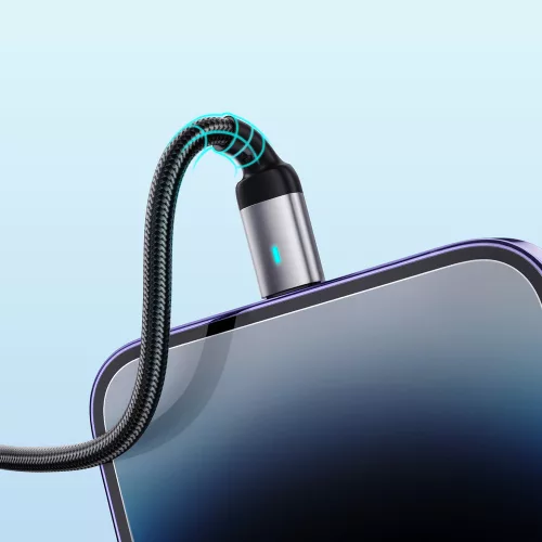 Töltőkábel USB-C / Lightning csatlakozókkal, 20 W teljesítményig, 1,2 m hosszú - fekete - Joyroom Extraordinary Series A10