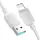 Joyroom Multi-Color Series A14 Lightning / USB-A 2.4A 1.2 m kábel – fehér