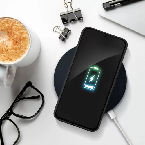 SOFT Szilikon tok SAMSUNG S25 Plus - Fekete