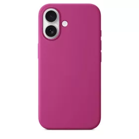 MagSafe Szilikon tok iPhone 16 - Fuchsia (fukszialila)