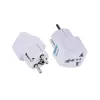 Univerzális Utazó Adapter (C524) – UK / US / AU / EU, 10A, 250V – Fehér