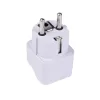 Univerzális Utazó Adapter (C524) – UK / US / AU / EU, 10A, 250V – Fehér