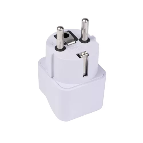 Univerzális Utazó Adapter (C524) – UK / US / AU / EU, 10A, 250V – Fehér