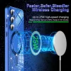 Techsuit - Luxury Glitter MagSafe - Samsung Galaxy A55 5G - Ezüst