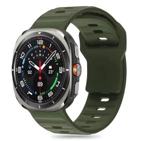  Tech-Protect Silicone Line Szíj Samsung Galaxy Watch Ultra (47mm) - Zöld