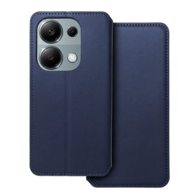   DUAL POCKET Kinyitható tok XIAOMI Redmi Note 13 Pro 4G - Sötétkék