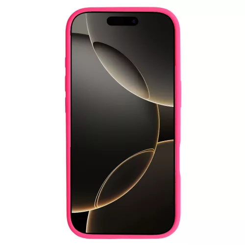 MagSafe Slim Szilikon tok iPhone 16 Plus - Pink