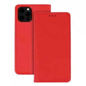 Kinyitható piros tok (Xiaomi Redmi 10)