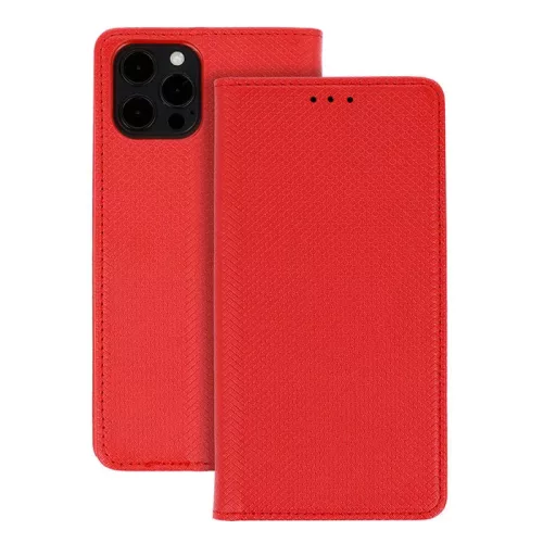 Kinyitható piros tok (Xiaomi Redmi 10)