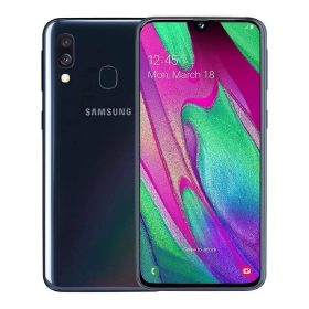   Samsung Galaxy A40 64GB Black Dual SIM - Használt, Független Jó állapotú - 6 Hónap Garancia