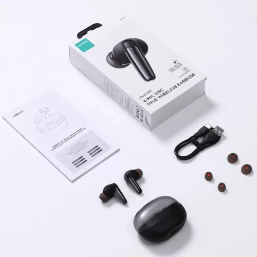 Joyroom Jbuds JR-BB1 TWS Vezeték nélküli bluetooth Fülhallgató - Fekete
