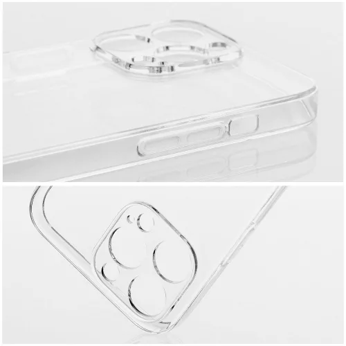 CLEAR tok 2mm (Kamera védelemmel) Samsung S24 FE - Átlátszó
