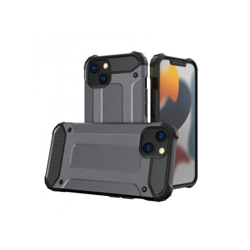 Ütésálló Armor tok iPhone 14 Pro - Sötétszürke