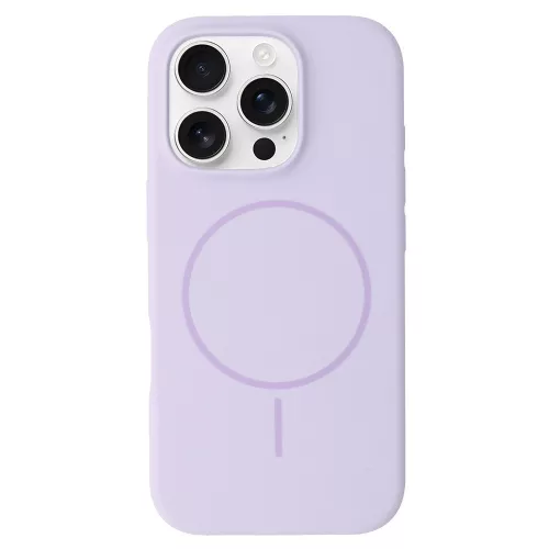 Magsafe Slim Szilikon tok iPhone 13 Pro Max - Lila