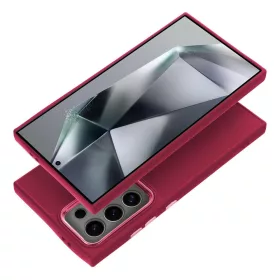   FRAME Szilikon tok extra kameravédelemmel SAMSUNG S25 - Magenta