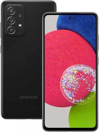 Samsung Galaxy A52s 128GB Fekete - Használt, Megkímélt