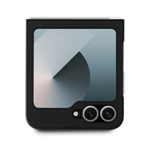 Mercedes MagSafe Bőr Tok Samsung Galaxy Z Flip 6 - Fekete