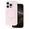 MagSafe Slim Szilikon tok iPhone 15 - Light Pink