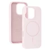 MagSafe Slim Szilikon tok iPhone 15 - Light Pink
