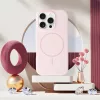 MagSafe Slim Szilikon tok iPhone 15 - Light Pink