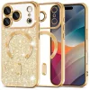 Techsuit - Luxury Glitter MagSafe - iPhone 17 Pro Max - Gold