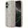 iPhone 17, Guess Hardcase 4G Printed Stripes MagSafe tok - Bézs/rózsaszín