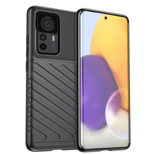 Ütésálló Thunder fekete tok (Samsung Galaxy A34 5G)
