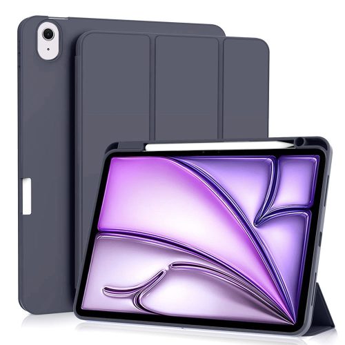 Techsuit – Flex Trifold iPad tok (tolltartóval) – iPad Air 11 (2024) / Air 11 (2025) – Sötétkék