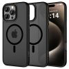 Tech-Protect MagMat MagSafe matt fekete tok iPhone 12 / 12 Pro